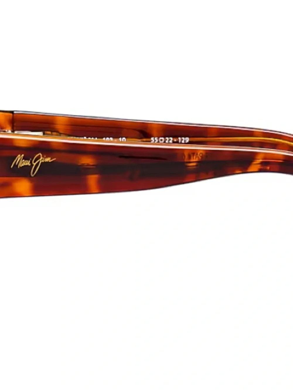 MAUI JIM STINGRAY Square Sunglasses in Tortoiseshell Brown